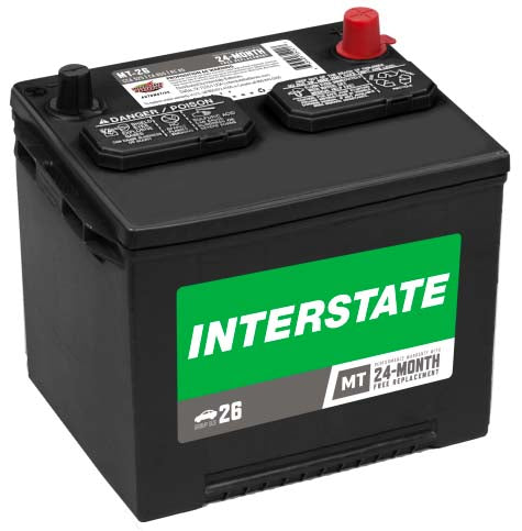 POLARIS RZR 1000 & RZR TURBO S INTERSTATE BATTERY  Group Size 26