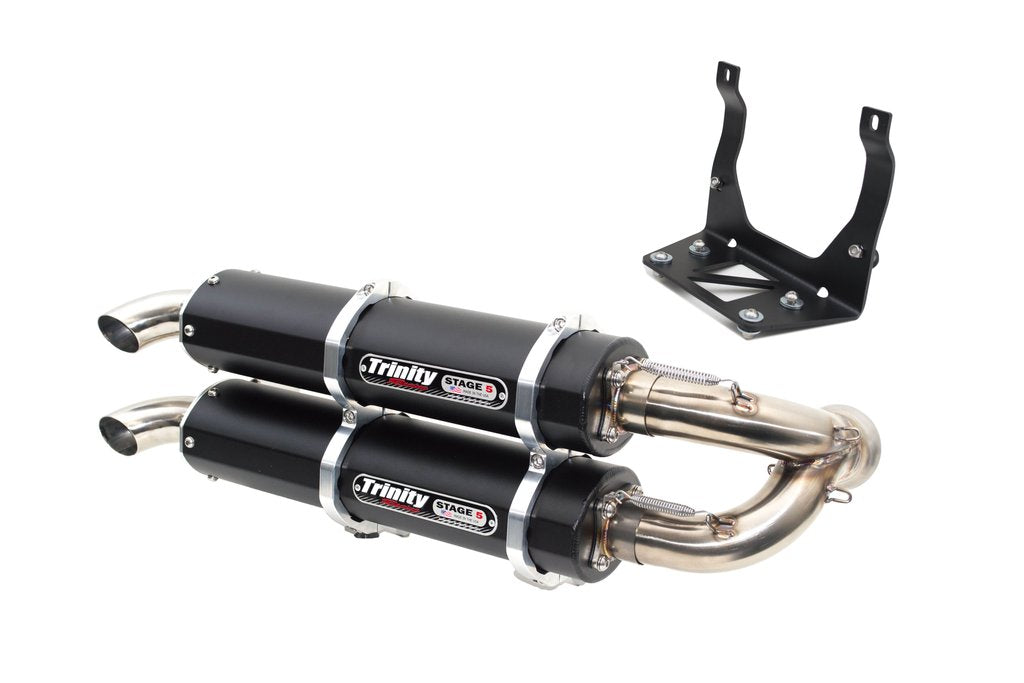 TRINITY RACING CAN AM MAVERICK X3 2017-2021 SLIP ON EXHAUST TRINITY RACING.