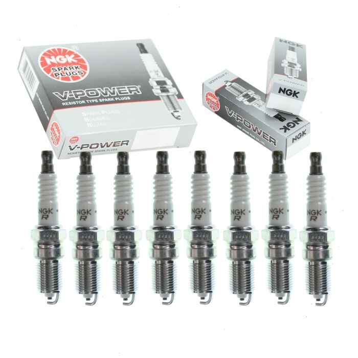 8 PACK NGK 4177 TR6 V-Power Spark Plug